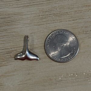 Whale Tale Sterling Silver 925 Pendant
